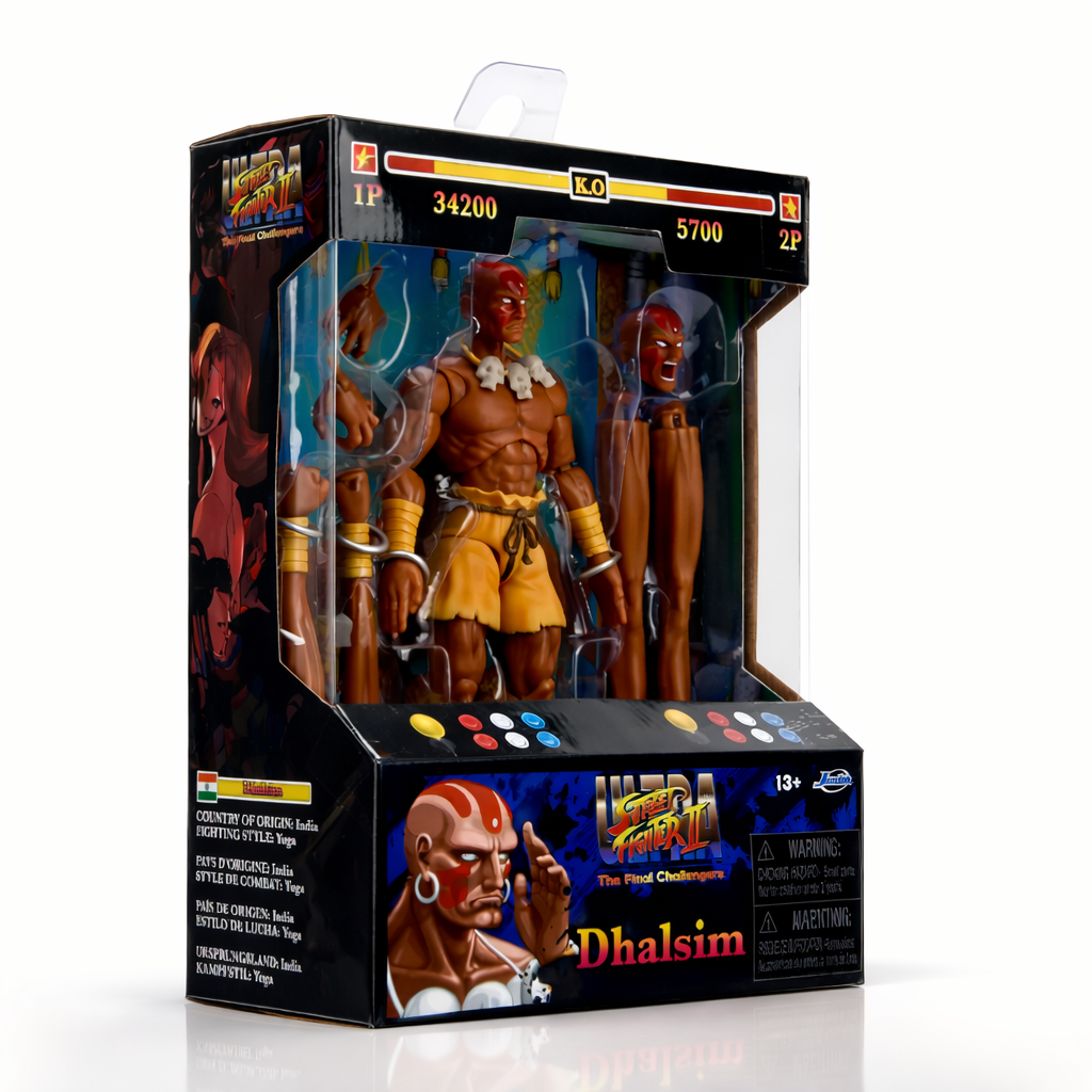 Street Fighter - Dhalsim (Ultra Street Fighter II) Actionfigure