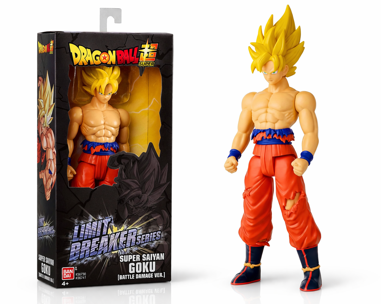 Dragon Ball - SSJ "Battle Dmg" Goku  (Limit Breakers Series) Actionfigure