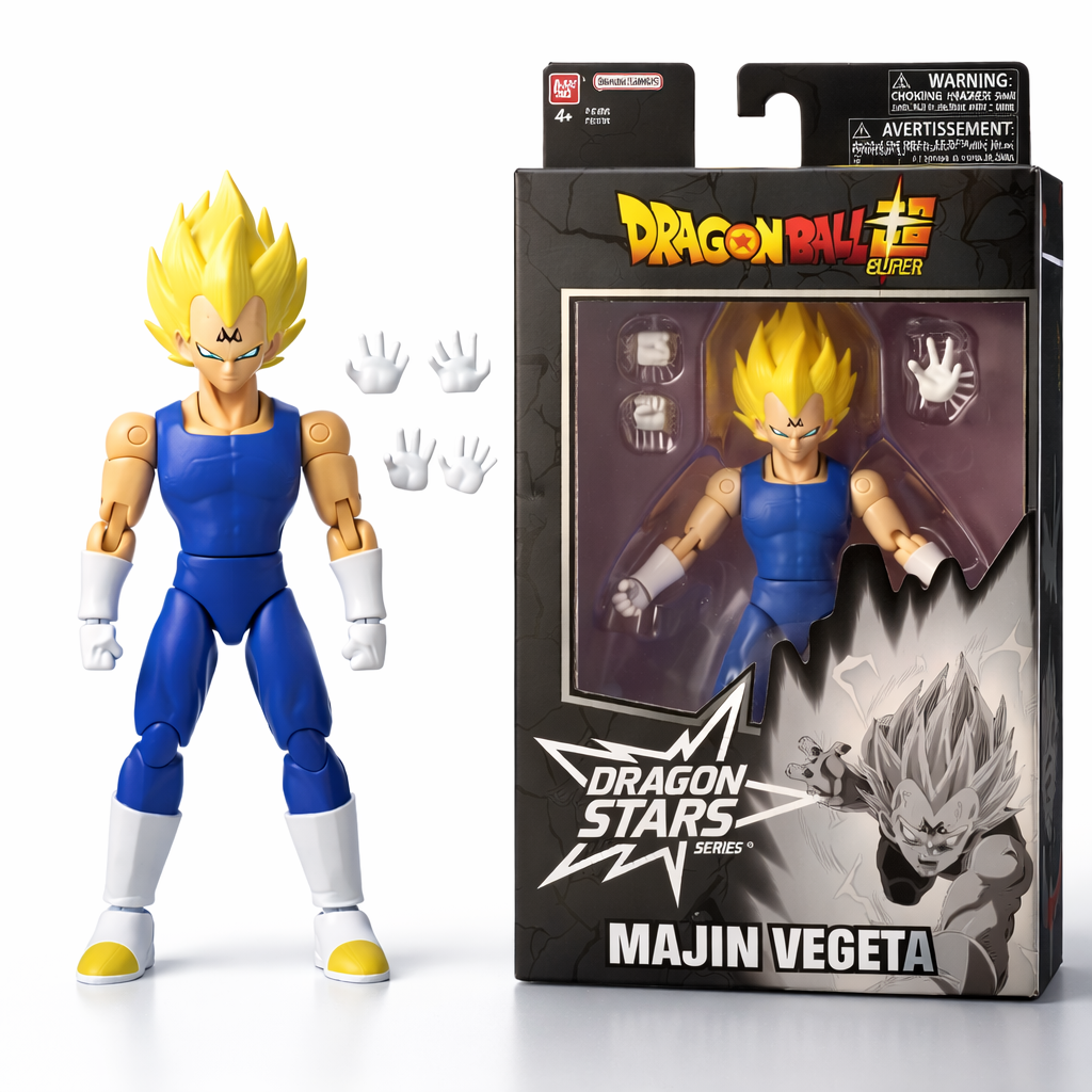 Collectable Figures Bandai Dragon Stars Majin Vegeta 17 cm PVC