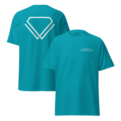 Modern Treasures - Crew T-Shirt (Tropical Blue)