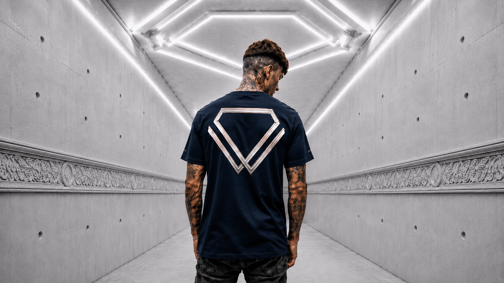 High Neck Tee