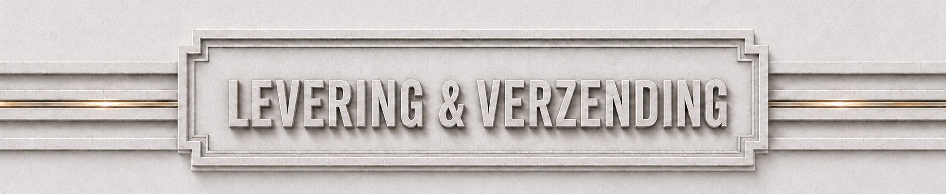 Levering & Verzending
