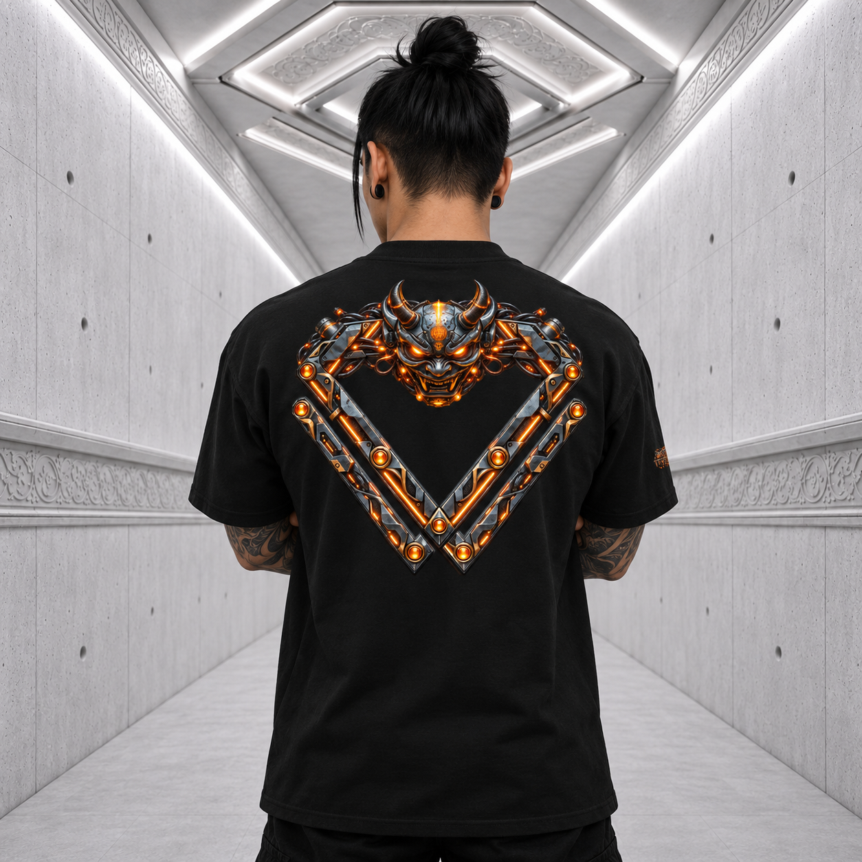 金童子 - Kane-dōji Tee — black back